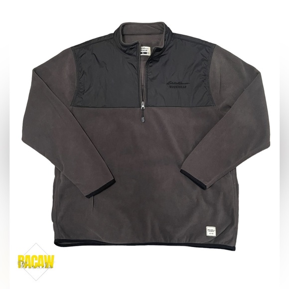 Eddie Bauer Men’s Gray 1/4 Zip Pullover - Picture 1 of 7